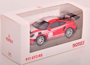 PORSCHE 911 GT3 RS SALZBURG LIVERY 2022 RED WHITE — фото 3