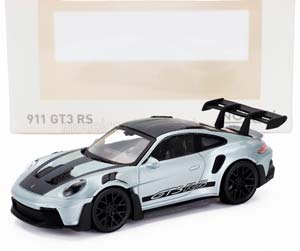 PORSCHE 911 992 GT3 RS COUPE 2022, SILVER BLACK