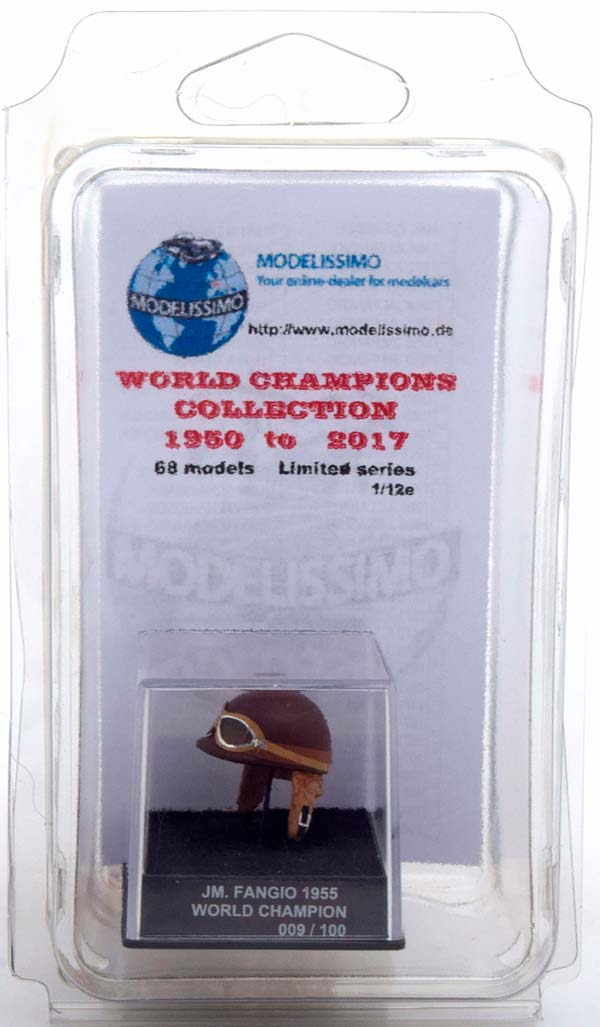 ШЛЕМ MERCEDES WORLD CHAMPION 1955 FANGIO WORLD CHAMPIONS COLLECTION, LIMITED 100 PCS. / МЕРСЕДЕС ЧЕМПИОН МИРА ФАНГИО ЧАМПИОНС КОЛЛЕКТИОН ЛИМИТИРОВАННАЯ СЕРИЯ 100 ШТ — фото 4