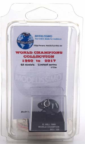 МОДЕЛЬ ШЛЕМА LOTUS HELM WORLD CHAMPION 1968 — фото 4