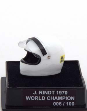 МОДЕЛЬ ШЛЕМА LOTUS HELM WORLD CHAMPION 1970 — фото 4