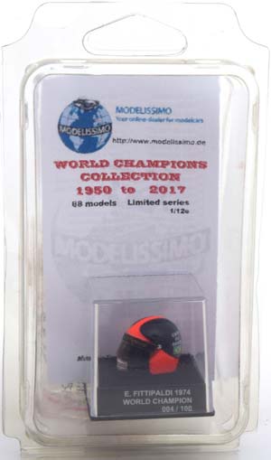 МОДЕЛЬ ШЛЕМА MCLAREN HELM WORLD CHAMPION 1974 — фото 5