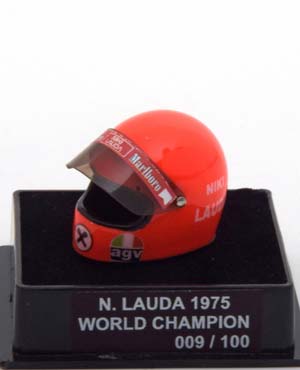 МОДЕЛЬ ШЛЕМА FERRARI HELM WORLD CHAMPION 1975 — фото 4
