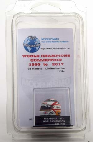 МОДЕЛЬ ШЛЕМА WILLIAMS HELM WORLD CHAMPION 1992 — фото 5