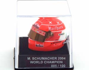 МОДЕЛЬ ШЛЕМА FERRARI WORLD CHAMPION 2004 — фото 3