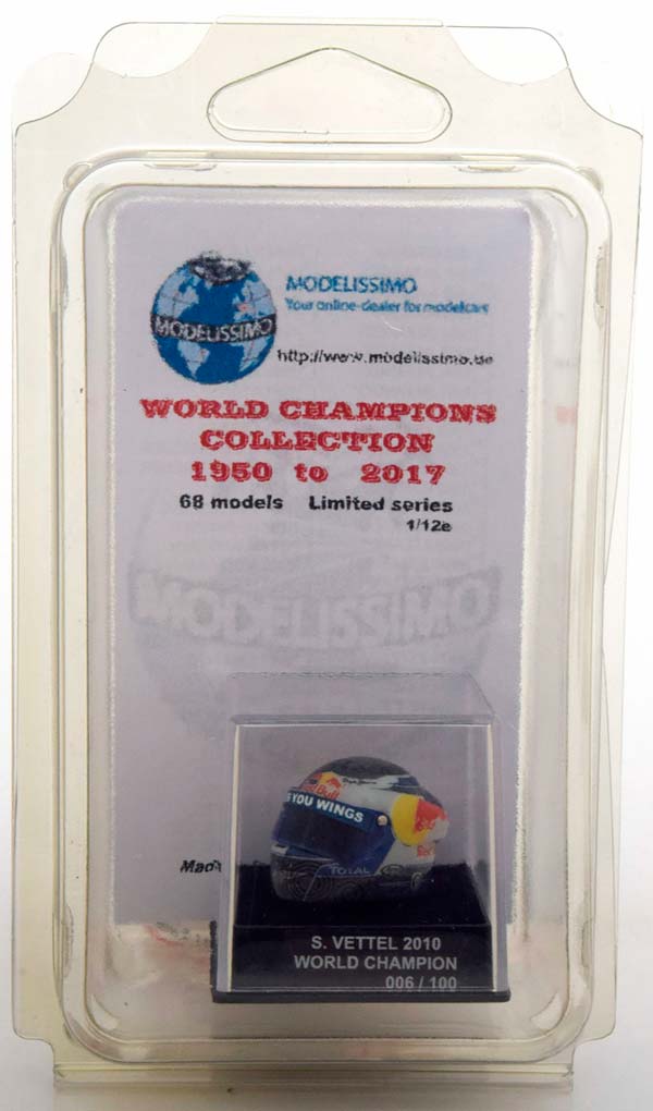 ШЛЕМ RED BULL WORLD CHAMPION 2010 VETTEL WORLD CHAMPIONS COLLECTION, LIMITED 100 PCS. / РЕД БУЛЛ ЧЕМПИОН МИРА ВЕТТЕЛ ЧАМПИОНС КОЛЛЕКТИОН ЛИМИТИРОВАННАЯ СЕРИЯ 100 ШТ — фото 5