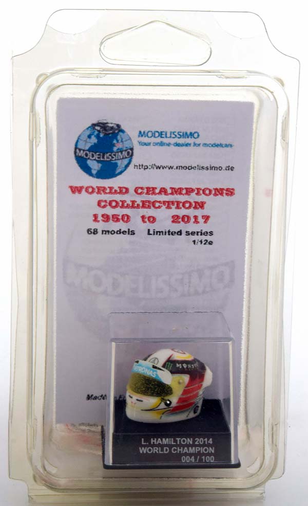 ШЛЕМ HAMILTON MERCEDES WORLD CHAMPION 2014 WORLD CHAMPIONS COLLECTION, LIMITED 100 PCS / ЛЬЮИС ХЭМИЛТОН МЕРСЕДЕС ЧЕМПИОН МИРА ЧАМПИОНС КОЛЛЕКТИОН ЛИМИТИРОВАННАЯ СЕРИЯ 100 ШТ — фото 5