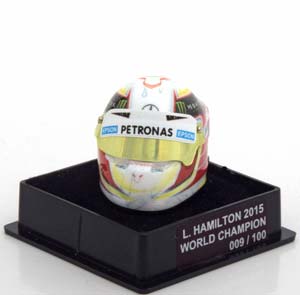 МОДЕЛЬ ШЛЕМА MERCEDES HELM WORLD CHAMPION 2015