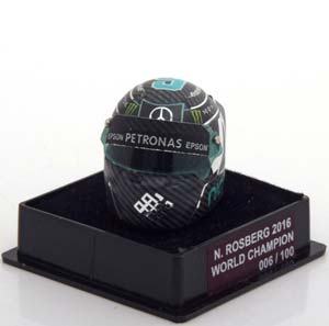 МОДЕЛЬ ШЛЕМА MERCEDES HELM WORLD CHAMPION 2016