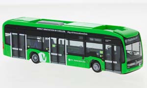MERCEDES-BENZ ECITARO VBG GLATTAL CH, GREEN (ДЛИНА МОДЕЛИ 3-5 СМ)