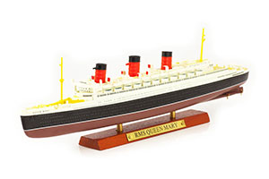SHIP BRITISH TRANSATLANTIC LINER RMS QUEEN MARY 1934 (MODEL 27 CM) | МОДЕЛЬ КОРАБЛЯ БРИТАНСКИЙ ТРАНСАТЛАНТИЧЕСКИЙ ЛАЙНЕР RMS QUEEN MARY*КОРАБЛЬ