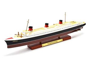 SHIP SS NORMANDIE 1932 (MODEL 27 CM) | ФРАНЦУЗСКИЙ ТРАНСАТЛАНТИЧЕСКИЙ ПОЧТОВО-ПАССАЖИРСКИЙ ТУРБОЭЛЕКТРОХОД SS 