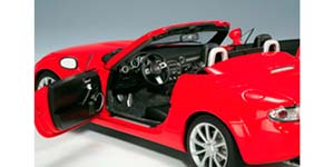 MAZDA MX-5 ROADSTER WITH FUNCTIONAL ROOF RED — фото 5