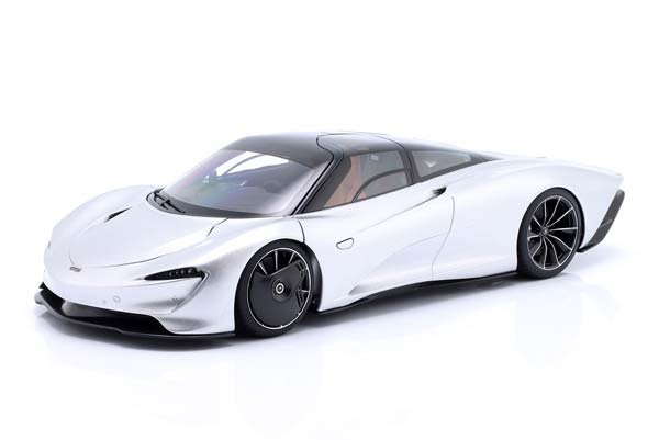 MCLAREN SPEEDTAIL 2023 SILVER / МАКЛАРЕН СПИДТЕЙЛ СЕРЕБРИСТЫЙ