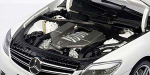MERCEDES W216 CL63 CL-CLASS AMG 2012 WHITE — фото 4