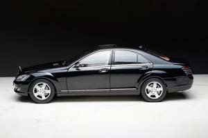 MERCEDES W221 S-CLASS 2005 BLACK / МЕРСЕДЕС С-КЛАСС ЧЕРНЫЙ — фото 6