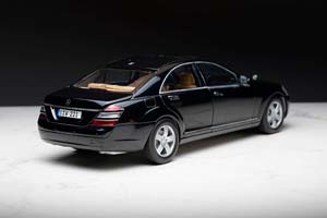 MERCEDES W221 S-CLASS 2005 BLACK / МЕРСЕДЕС С-КЛАСС ЧЕРНЫЙ — фото 2