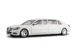 MERCEDES MAYBACH X222 S 600 PULLMAN LWB 2016 WHITE — фото 1