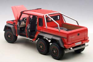 MERCEDES W463 G63 AMG 6X6 2013 RED — фото 3