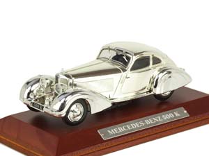 MERCEDES-BENZ 500K W29 AUTOBAHN-KURIER 1935 ХРОМИРОВАННЫЙ