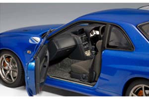 NISSAN SKYLINE GT R (R34) V SPEC II MODEL NUMBER BLUE — фото 3