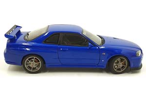 NISSAN SKYLINE GT R (R34) V SPEC II MODEL NUMBER BLUE — фото 7