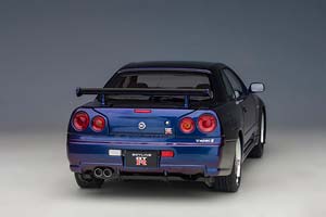 NISSAN SKYLINE GT-R (R34) V-SPEC II 2002 W/BBS LM WHEELS ФИОЛЕТОВЫЙ — фото 20