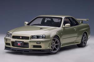 NISSAN SKYLINE GT-R R34 V-SPEC II “NUR” MILLENNIUM JADE — фото 13