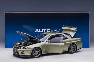NISSAN SKYLINE GT-R R34 V-SPEC II “NUR” MILLENNIUM JADE — фото 18