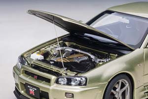 NISSAN SKYLINE GT-R R34 V-SPEC II “NUR” MILLENNIUM JADE — фото 6
