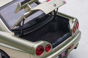 NISSAN SKYLINE GT-R R34 V-SPEC II “NUR” MILLENNIUM JADE — фото 7