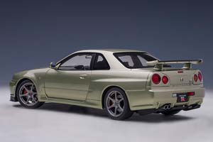 NISSAN SKYLINE GT-R R34 V-SPEC II “NUR” MILLENNIUM JADE — фото 2