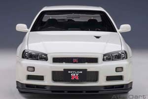 NISSAN SKYLINE GT-R R34 V-SPEC II 2001 WHITE METALLIC — фото 10