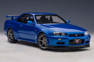 NISSAN SKYLINE GT-R (R34) V-SPEC II 2001 BLUE METALLIC / NISSAN SKYLINE GT-R (R34) V-SPEC II 2001 СИНИЙ МЕТАЛЛИК — фото 13