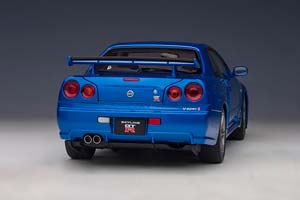 NISSAN SKYLINE GT-R (R34) V-SPEC II 2001 BLUE METALLIC / NISSAN SKYLINE GT-R (R34) V-SPEC II 2001 СИНИЙ МЕТАЛЛИК — фото 15
