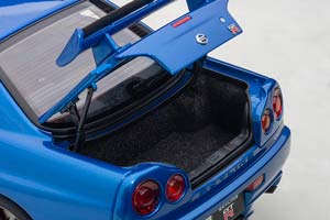 NISSAN SKYLINE GT-R (R34) V-SPEC II 2001 BLUE METALLIC / NISSAN SKYLINE GT-R (R34) V-SPEC II 2001 СИНИЙ МЕТАЛЛИК — фото 7