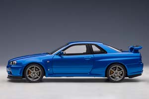 NISSAN SKYLINE GT-R (R34) V-SPEC II 2001 BLUE METALLIC / NISSAN SKYLINE GT-R (R34) V-SPEC II 2001 СИНИЙ МЕТАЛЛИК — фото 8