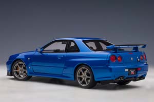 NISSAN SKYLINE GT-R (R34) V-SPEC II 2001 BLUE METALLIC / NISSAN SKYLINE GT-R (R34) V-SPEC II 2001 СИНИЙ МЕТАЛЛИК — фото 2