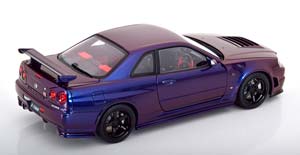 NISSAN NISMO SKYLINE GT-R R34 Z-TUNE PURPLE- METALLIC — фото 2
