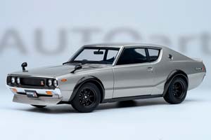 NISSAN SKYLINE 2000 GT-R (KPGC110) TUNED VERSION SILVER