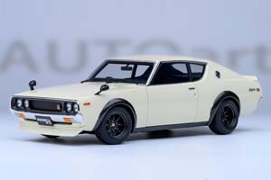 NISSAN SKYLINE 2000 GT-R (KPGC110) TUNED VERSION WHITE