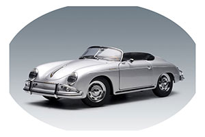 PORSCHE 356A SPEEDSTER 1958 SILVER