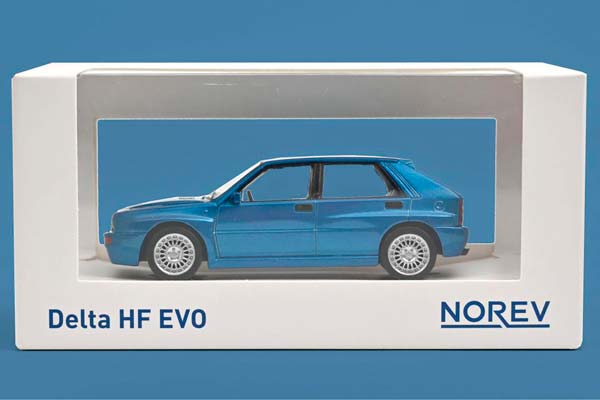 LANCIA DELTA HF INTEGRALE EVO 2 1993 BLUE LAGOS / ЛЯНЧА ДЕЛЬТА — фото 2