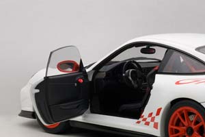PORSCHE 911(997) GT3 RS 2010 WHITE/RED — фото 3