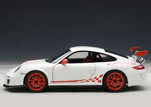 PORSCHE 911(997) GT3 RS 2010 WHITE/RED — фото 15