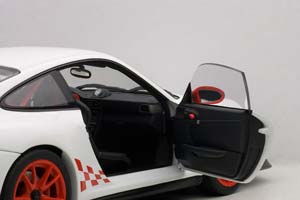 PORSCHE 911(997) GT3 RS 2010 WHITE/RED — фото 4
