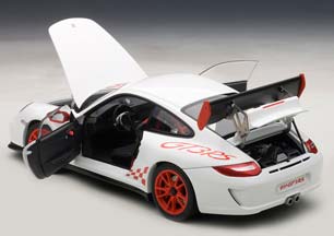PORSCHE 911(997) GT3 RS 2010 WHITE/RED — фото 8
