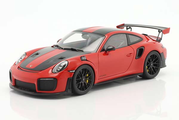 PORSCHE 911 (991 II) GT2 RS WEISSACH PACKAGE 2017 RED BLACK
