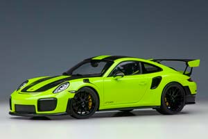 PORSCHE 911 (991) GT2 RS WEISSACH PACKAGE 2017 LIGHT GREEN/BLACK