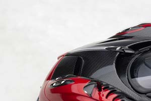 PAGANI HUAYRA BC 2016 RED/BLACK CARBON — фото 17